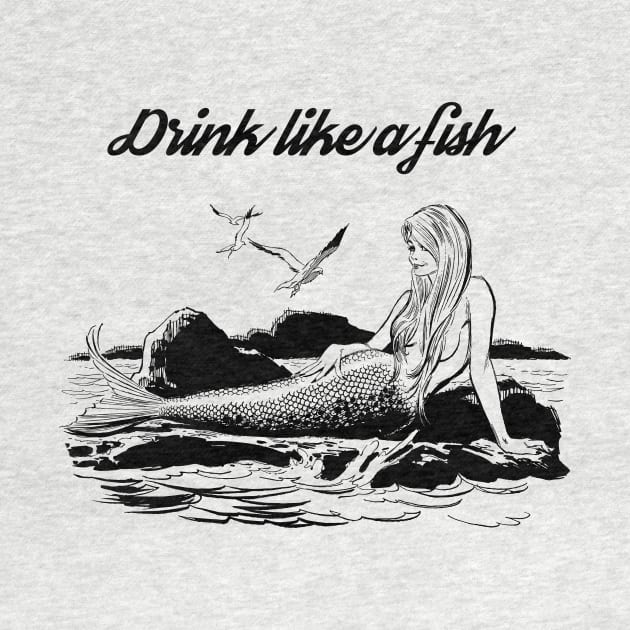 Drink Like A Fish by n23tees